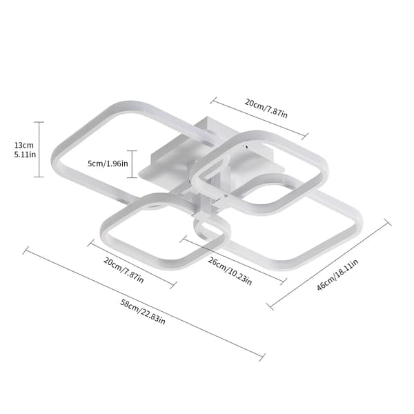Loftlampe, Energi Effektiv LED, Moderne Design,A7201