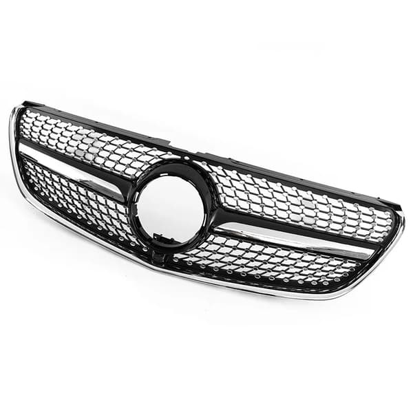 Framstötfångargrill, Diamantdesign, Kompatibel med Specifika Modeller,1 PCS