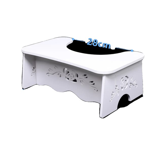 Toalettsits, Ergonomisk Design, Hållbar Konstruktion,VIT
