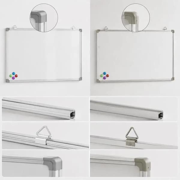 Magnetisk Whiteboard, Glat Skriveoverflade, Pladsbesparende Design,hær grøn