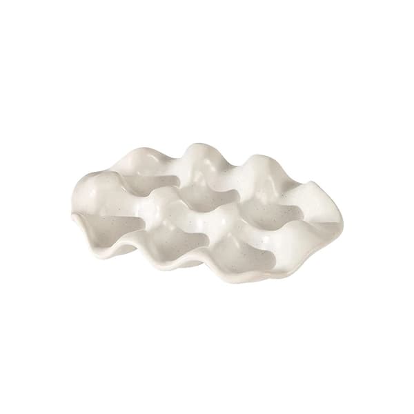 Äggtråg, Keramiskt Material, Modern Design,E