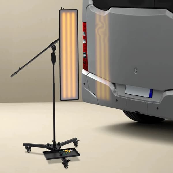 Justerbart lys, LED lyskilde, justerbar lysstyrke,sort