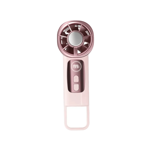 Køleventilator, Genopladelig, Letvægtsdesign,Pink