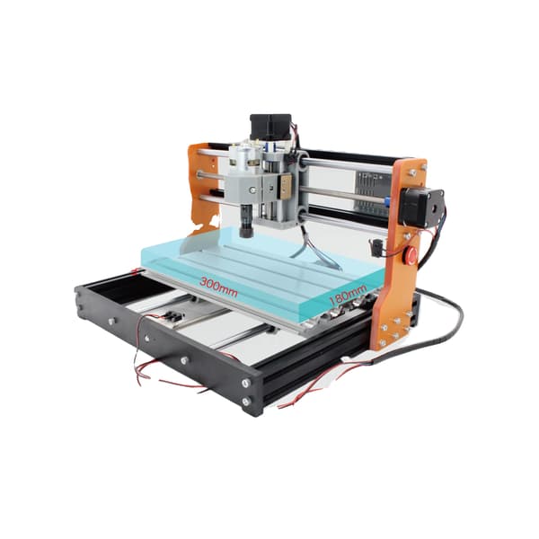 CNC-fräsmaskin, GRBL-kontroll, lasermodul,Bara 3018 Router Maskin