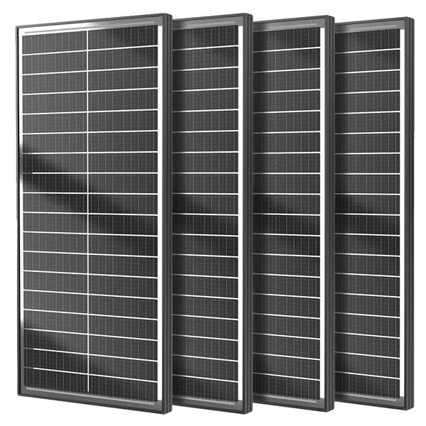 Solpanel, Bifacial Design, Hög Effektivitet,400W