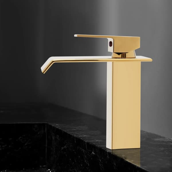 Kran, Vattenfall Design, Däckmonterad Installation,guld