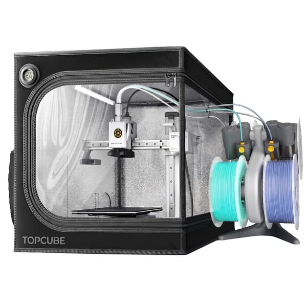 3D Printer Indhegning, Vandtæt Design, Støjdæmpning,C1 mini Sort