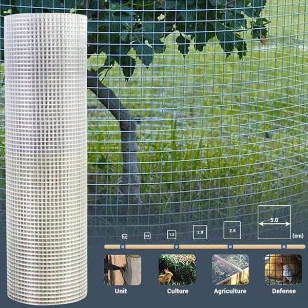 Kattebalkonnet, Rustbestandigt Stål, Fleksibelt Design,1m x 25m