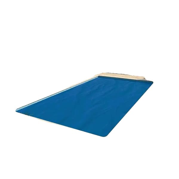 Solvarme Pool Cover, Nem Vedligeholdelse, Holdbart Design,Blå