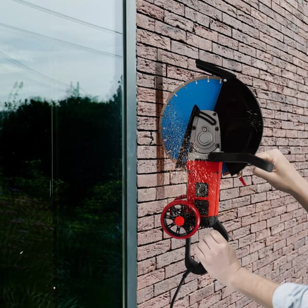 Betonsav, Justerbar Dybde, Kraftfuld Ydelse,EU, sort
