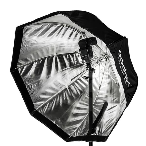 Paraply Softbox Reflektor, Bärbar Design, Hållbart Material,95CM