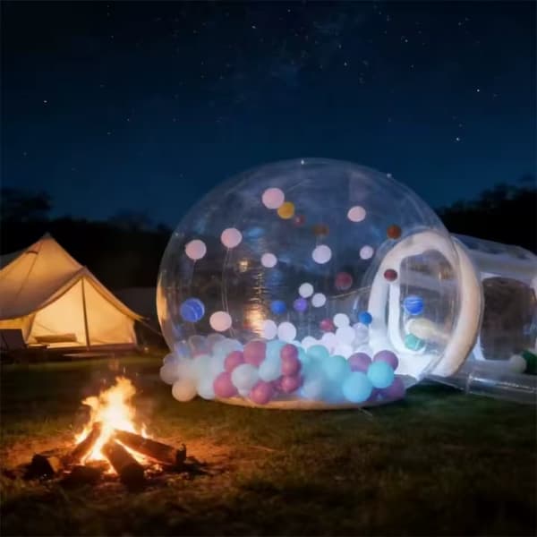 Bubbles Hus, Oppustelig Telt, Stjernekig Oplevelse,2.5MDia-8.2ft