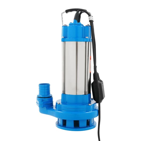 Spildevand Nedsænket Pumpe, Høj Flow Rate, Holdbart Materiale,EU-stik, EU