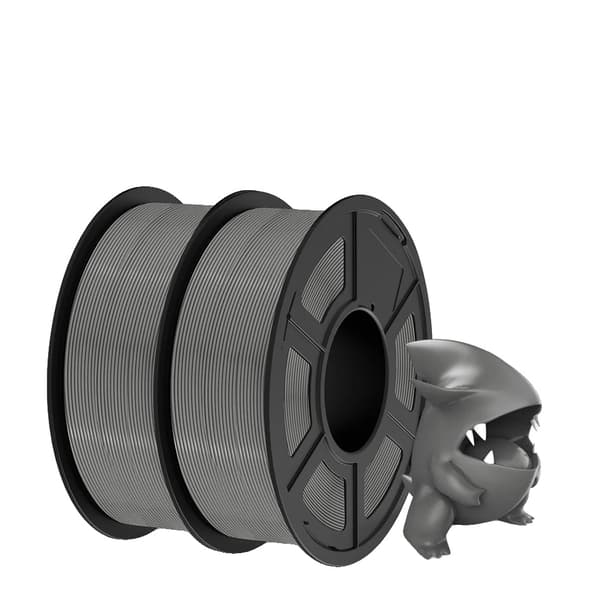 3D-printer filament, PLA-material, 1,75 mm diameter,PLA META Grå