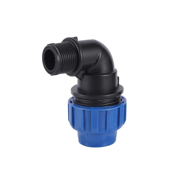 PE-rør reducerende forbindelse, holdbart materiale, alsidig kompatibilitet,3I4 Mand x 25mm L