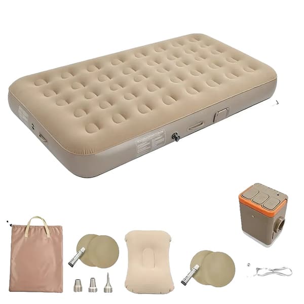 Camping seng, hurtig oppustning, holdbart design,Enkelt