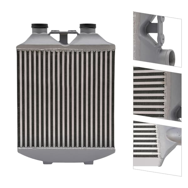 Intercooler, Aluminiumlegering, Effektiv Värmeavledning,GRÅ