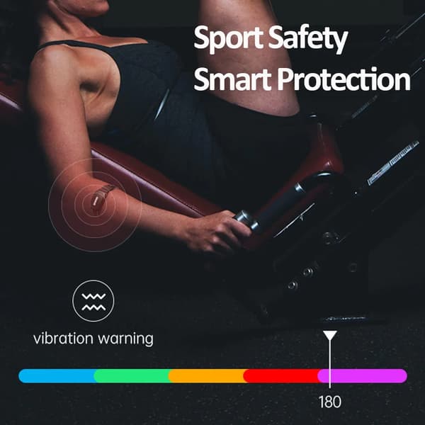 Hjertefrekvensmåler, Bluetooth-forbindelse, Komfortabel armbånddesign,HR70