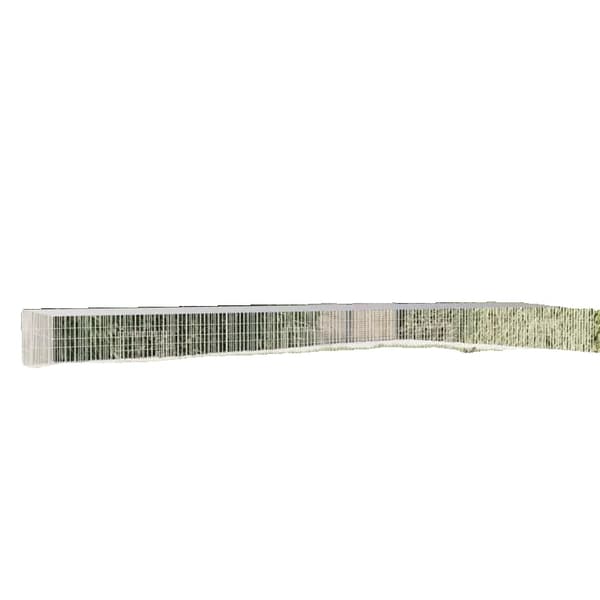 Kaninhägn, Galvaniserad Järnkonstruktion, Flerpaneldesign,Silver