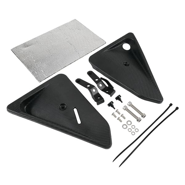 Side Fairing Kit, Premium ABS Material, Kompatibilitet med KTM-modeller,sort