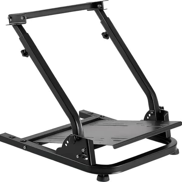 Racing Wheel Stand, Stålmaterial, Justerbar Höjd, Stöder 220 lbs, Kompatibel med G920, G29