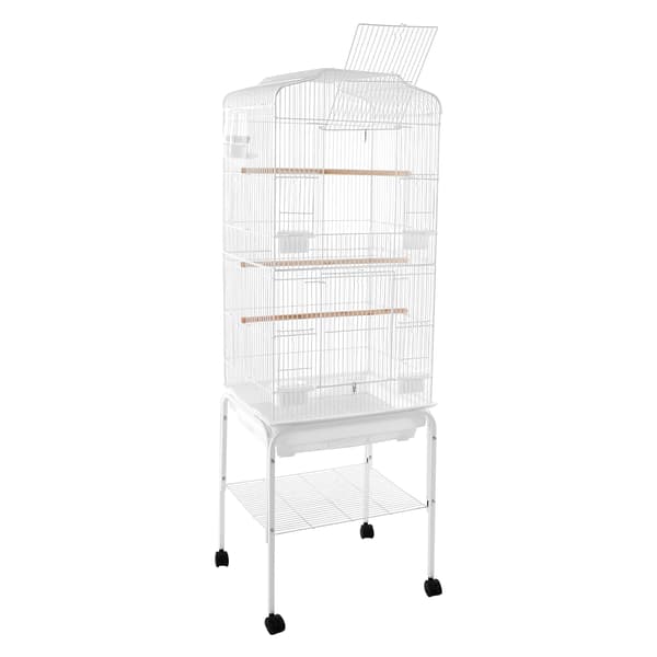 Fuglebur, Elegant Design, Nem Mobilitet,HVID