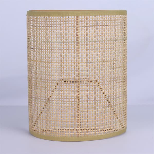 Bambu Seinälamppu, Retro Design, Käsintehty Tyyli,Ei lamppua, 1PC