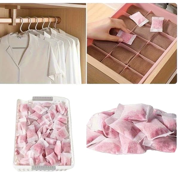 Tuoksupussit, Pitkäkestoinen Tuoksu, Hyönteiskarkote,100Pcs