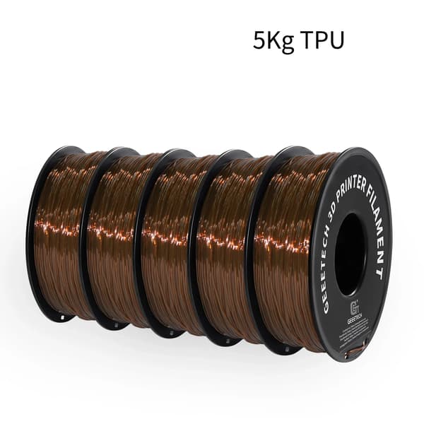 3D TPU Filament, Fleksibelt Materiale, Høj Kompatibilitet,Brun