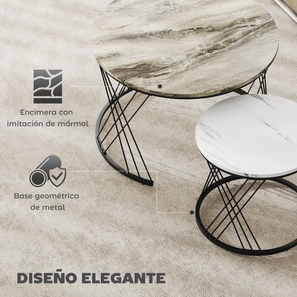 Kaffebord, Nesting Design, Moderne Minimalistisk Stil,LYS GRÅ