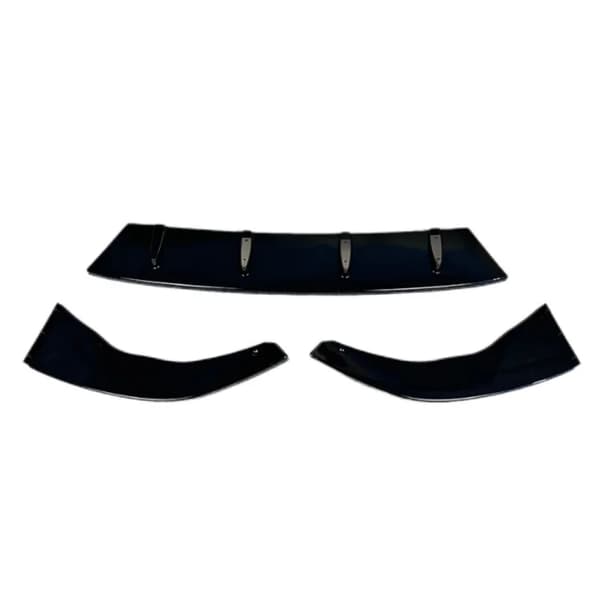 Front Bumper Lip Spoiler, Nem Installation, Holdbar Beskyttelse,sort