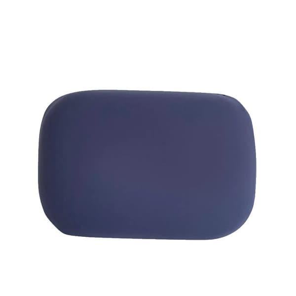 Cervikal Støttepude, Memory Skum Fyld, Ergonomisk Design,Mørkeblå