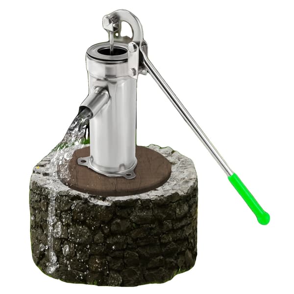 Sugpump, Manuell Drift, Ergonomisk Design,Silver, andra, EU