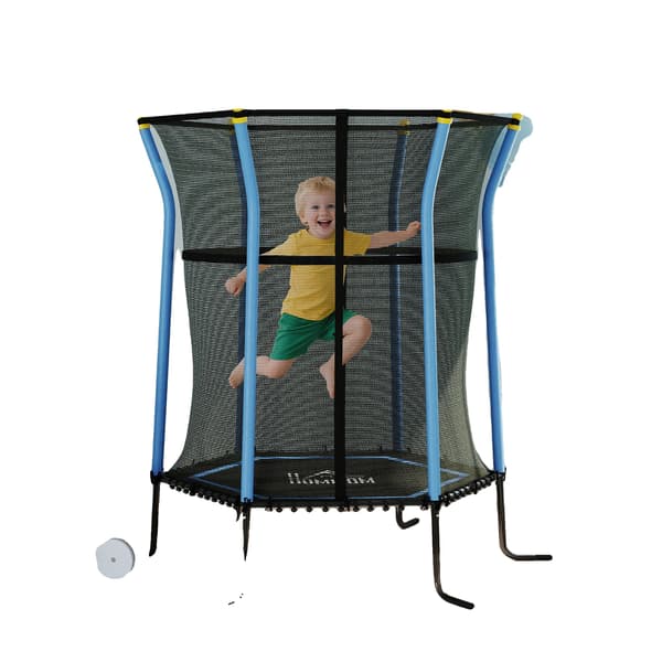 Trampolin, Sikkerhedsnet, Lynlåsåbning,hær grøn
