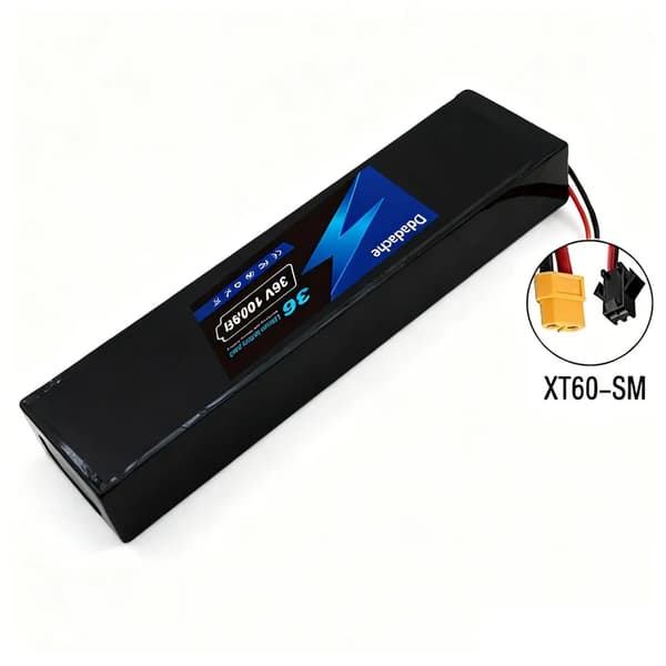 Litiumjonbatteri, 36V, 100000mAh kapacitet, XT60-SM