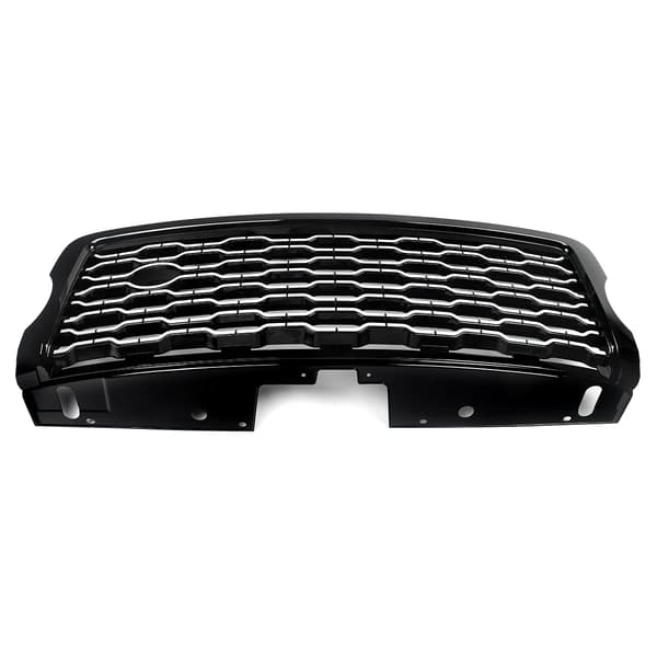 Frontgitter, Kompatibel med Land Rover Vogue 2013-2017, Holdbart ABS-materiale,Sort