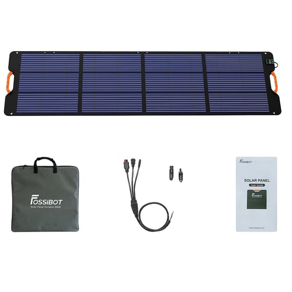 Solpanel, Hög Effektivitet, Vattentålig Design,svart
