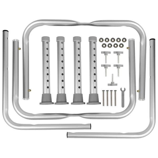 Duschstol, Höjdjusterbar, Ergonomisk Design,VIT