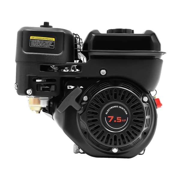 Motor, 7,5 HK, Stille Drift,sort