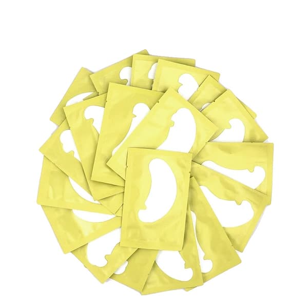 Øjenpuder, Hydrogel Materiale, Hypoallergen Formulering,100PCS Guld