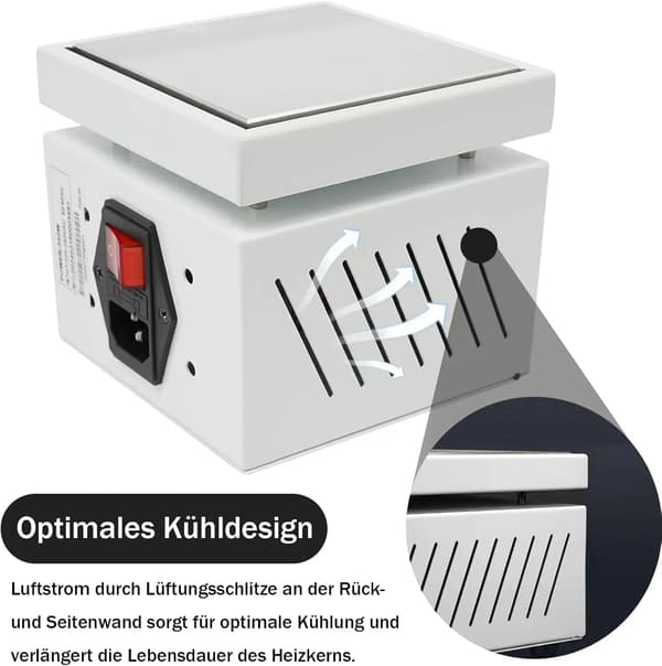 Svejsestation, Mikrocomputerstyret, Justerbar Temperatur,HVID