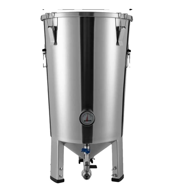 Fermenteringstank, 304 rostfritt stål, 32L kapacitet,Silver