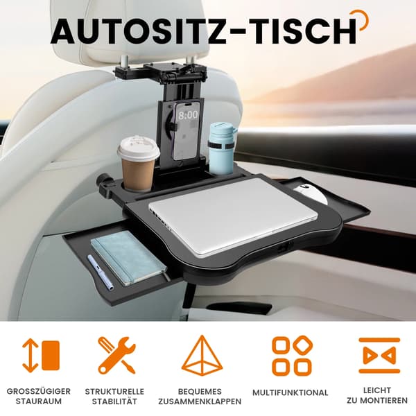 Bilbord, Sammenklappelig Design, Justerbar Telefonholder,A