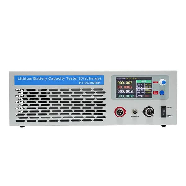 Batterikapacitetstest, 6000W belastning, LCD-display,HT-DC50ABP
