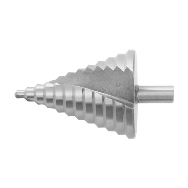 Borrbit, HSS-material, titanbelagd,Triangulär, Silver, 6mm-60mm