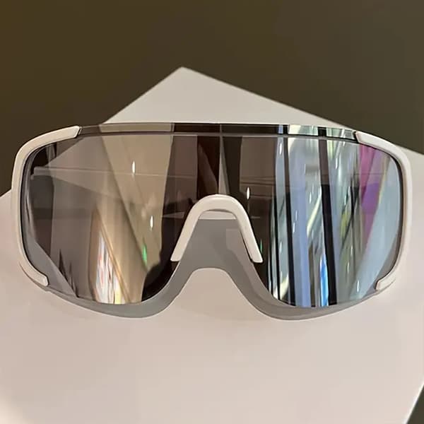 Sportglasögon, Polariserade Linser, UV-Skydd,VIT