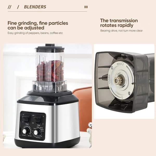 Blender, Multifunktionelt Design, Kraftfuld Ydeevne,EU stik