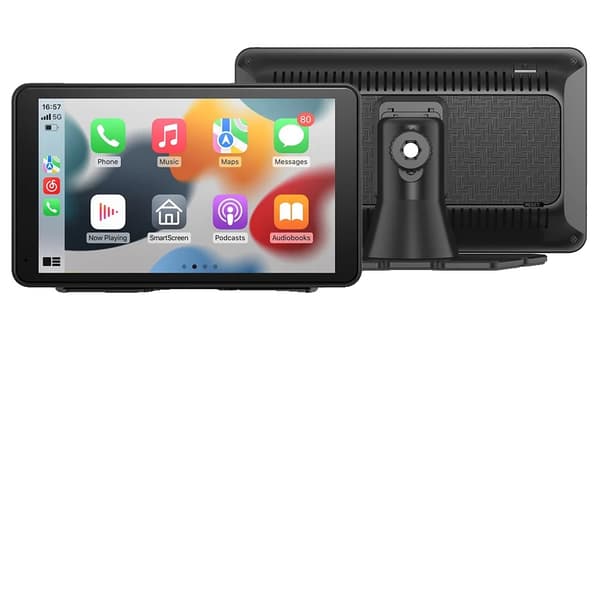 Dash-kamera, Stort IPS-display, Fler språkstöd,7 endast carplay