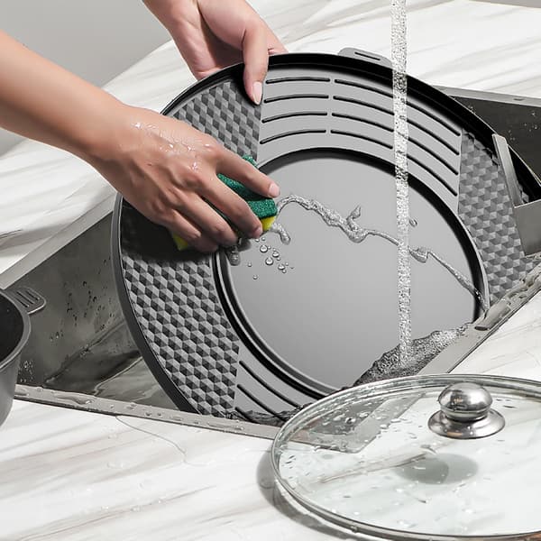 Hot Pot & Grill Combo, Multifunktionelt Design, Non-stick Belægning,sort