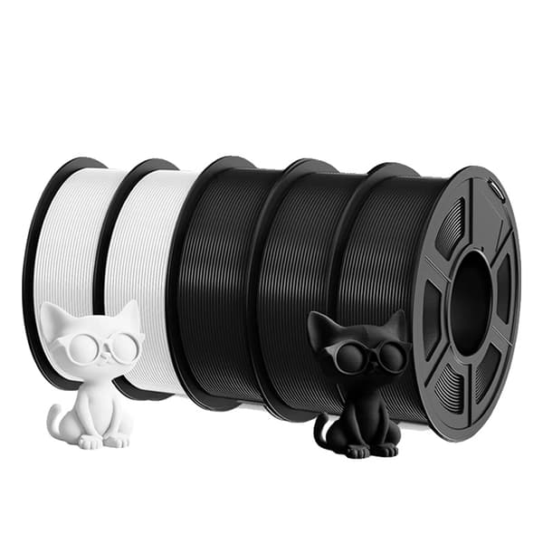 3D-printer filament, høj hastighed, multi-farve,HSPLA 3BK2WT